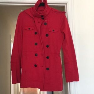 Woman’s M Hurley Peacoat w/hood